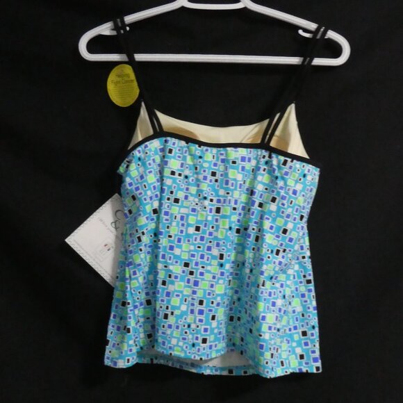 IT FIGURES! | size 12 | Swimsuit Top | Double Spaghetti Strap | NWT - Picture 2 of 16